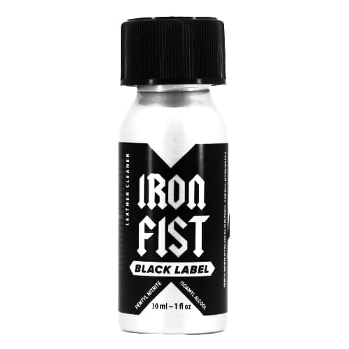 poppers iron fist black label