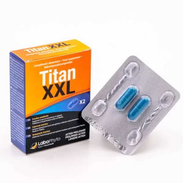 Titan XXL Action Augmente L'endurance et les Performance - Gelules