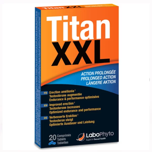Titan XXL Action Augmente L'endurance et les Performance - Gelules