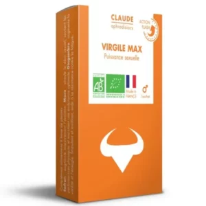 Virgile Max de la marque Claude Aphrodisiacs est un complément alimentaire en poudre à boire d’origine biologique formulé à base de plantes reconnues pour leur action sur la fonction érectile, la libido et la performance sexuelle masculine.