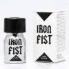 Poppers Iron Fist Original 10 ml dans son flacon aluminium compact au design robuste