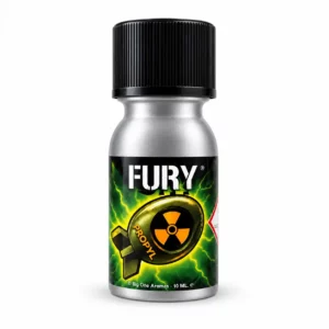 Poppers Fury Propyl Vert 10 ml – Flacon Aluminium